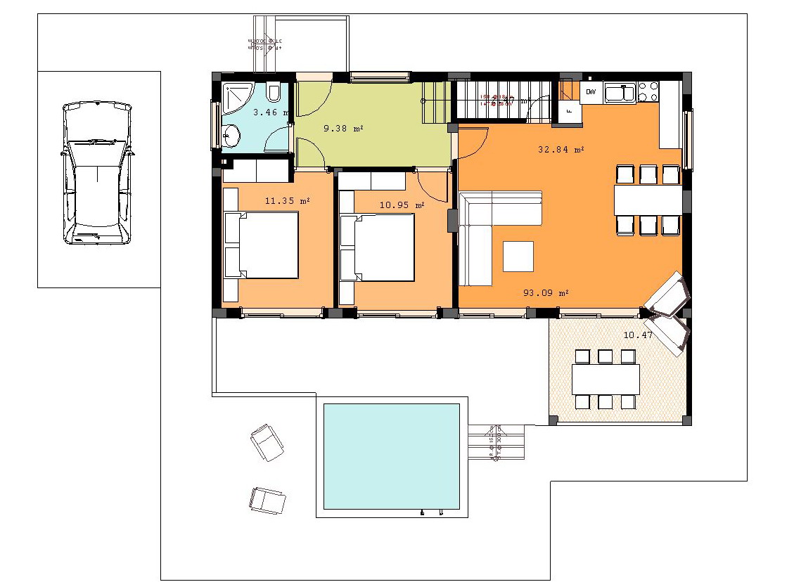 Gorgeous Fully Furnished 3 Bedroom House With Amazing Sea View Gorgeous Fully Furnished 3 Bedroom